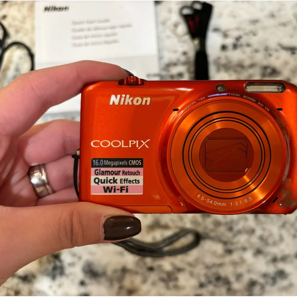 Nikon Coolpix S6500 Digital Camera with WiFi
